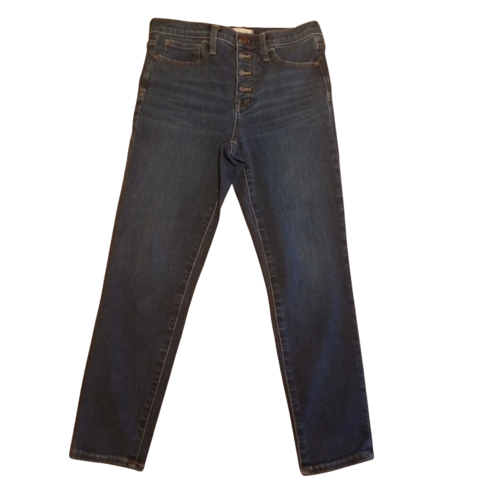 Madewell Buttonfly 10 Inch Hi Rise Skinny Jeans 27